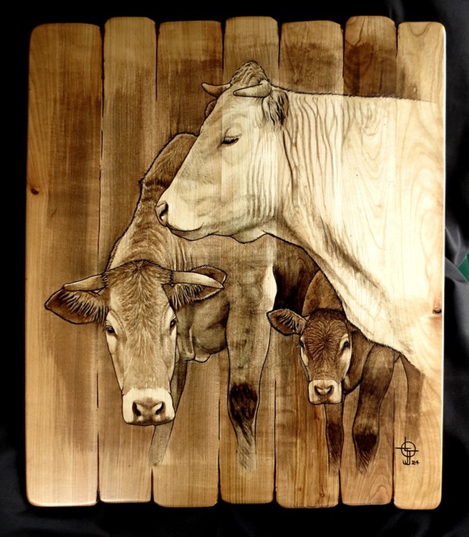 Trio Blondes M61,5x72b