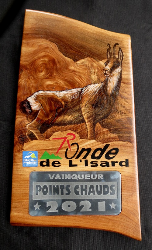 Trophée Ronde de l'Isard Orme 50x30b